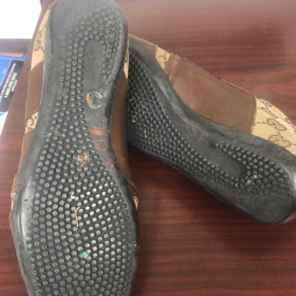 Gucci Buty Earth/Beige/Ebony Sneakers Authentic - Picture 2 of 6